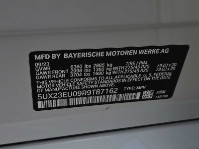 2024 BMW X5 xDrive40i Sports Activity Vehicle