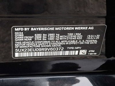 2024 BMW X5 xDrive40i Sports Activity Vehicle