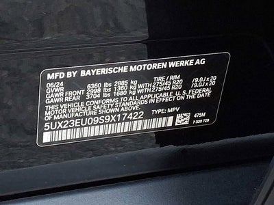 2025 BMW X5 xDrive40i Sports Activity Vehicle