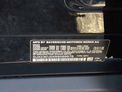 2024 BMW X5 xDrive40i Sports Activity Vehicle