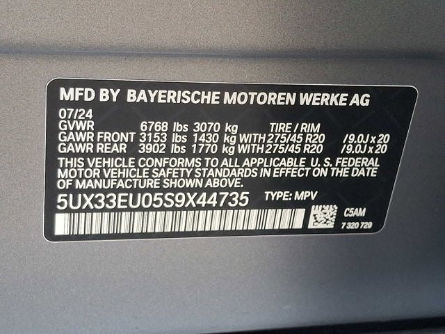2025 BMW X5 M60i Sports Activity Vehicle