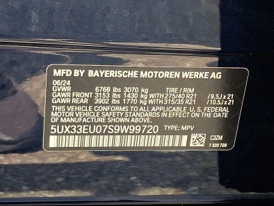 2025 BMW X5 M60i Sports Activity Vehicle