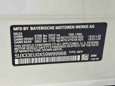 2025 BMW X5 M60i Sports Activity Vehicle