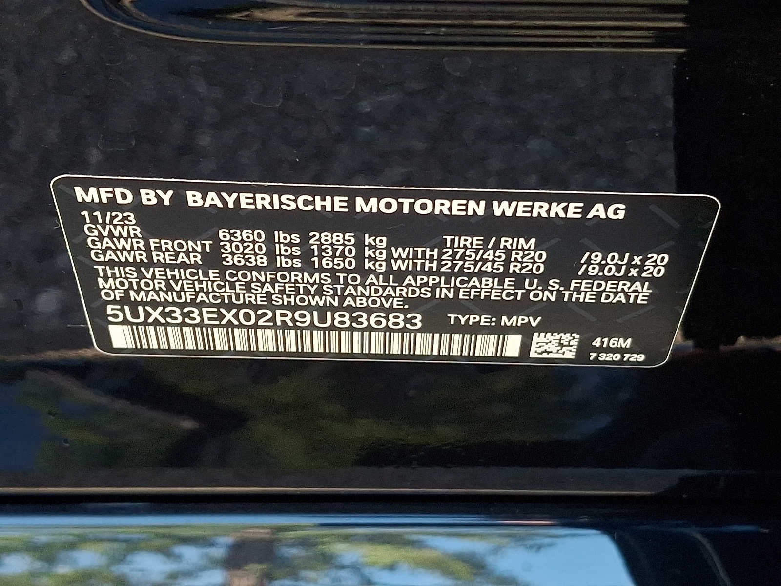 2024 BMW X6 xDrive40i Sports Activity Coupe