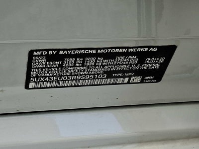 2024 BMW X5 xDrive50e Plug-In Hybrid