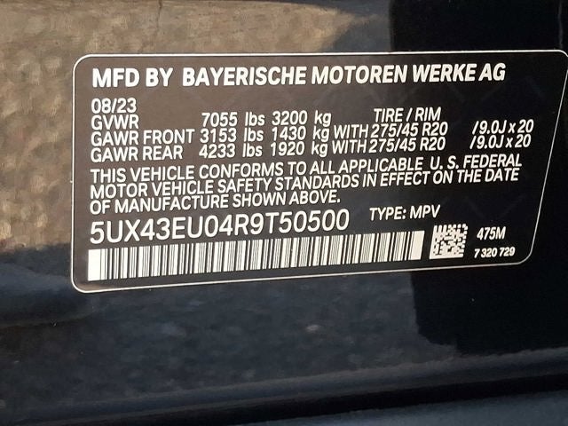 2024 BMW X5 xDrive50e Plug-In Hybrid
