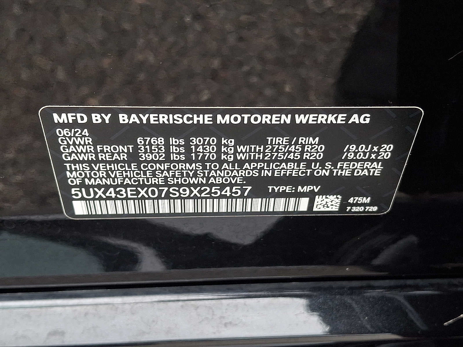 2025 BMW X6 M60i Sports Activity Coupe