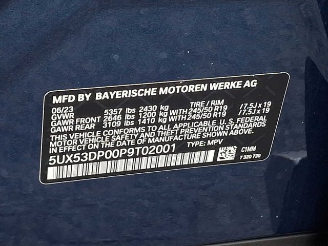 2023 BMW X3 xDrive30i Sports Activity Vehicle