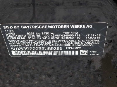 2024 BMW X3 xDrive30i Sports Activity Vehicle