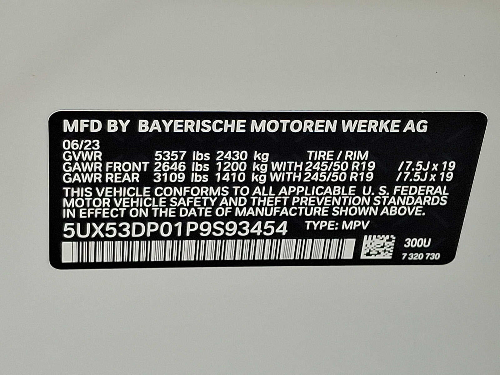 2023 BMW X3 xDrive30i Sports Activity Vehicle