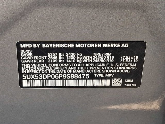 2023 BMW X3 xDrive30i Sports Activity Vehicle