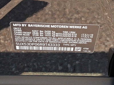 2024 BMW X3 xDrive30i Sports Activity Vehicle