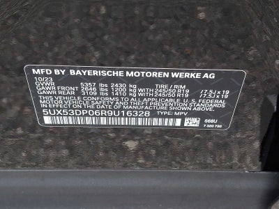 2024 BMW X3 xDrive30i Sports Activity Vehicle
