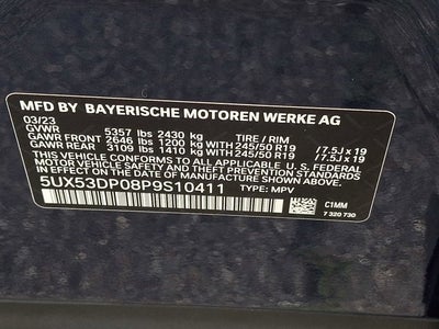 2023 BMW X3 xDrive30i Sports Activity Vehicle