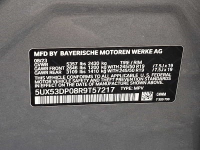 2024 BMW X3 xDrive30i Sports Activity Vehicle