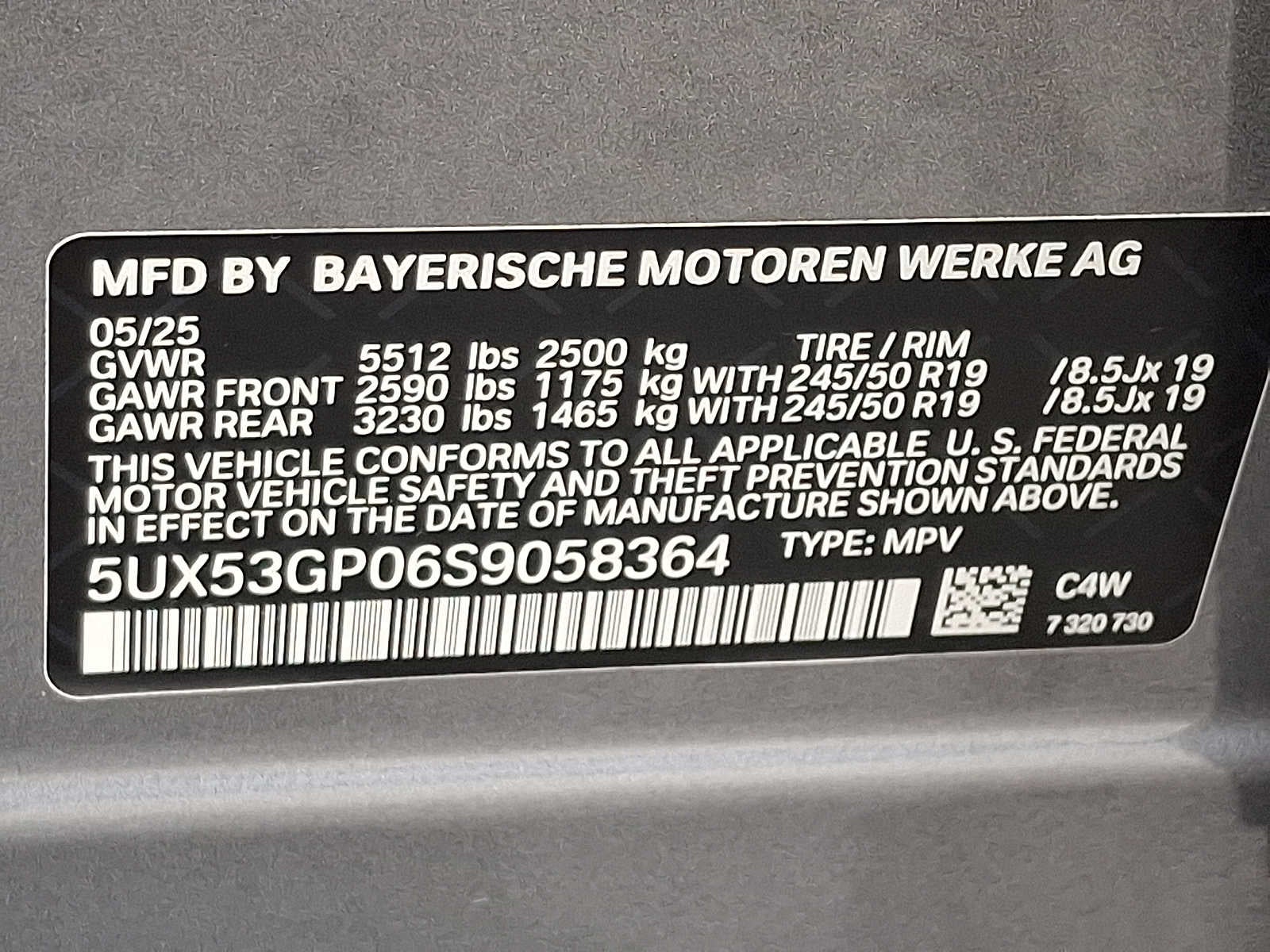 2025 BMW X3 30 xDrive Sports Activity Vehicle