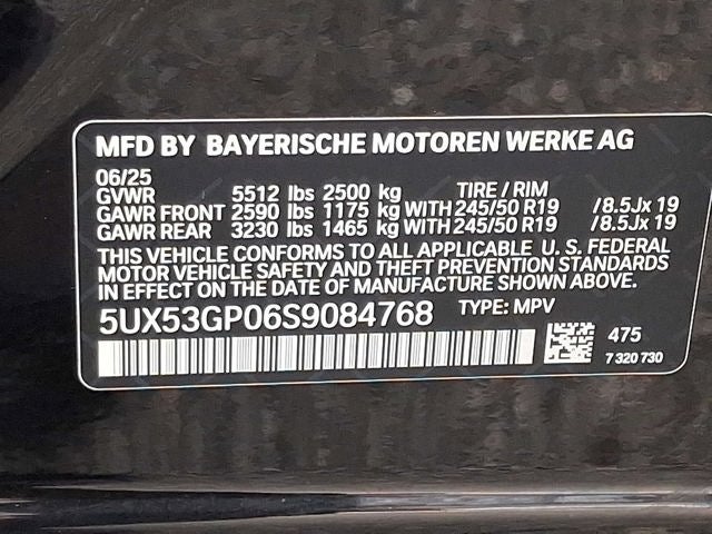 2025 BMW X3 30 xDrive Sports Activity Vehicle