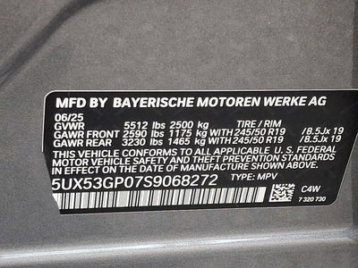 2025 BMW X3 30 xDrive Sports Activity Vehicle