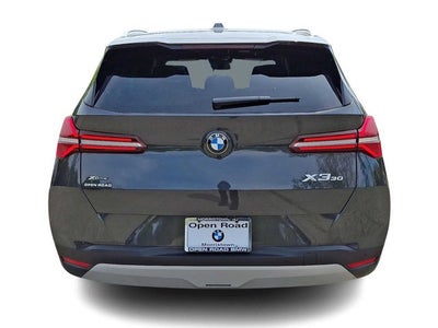 2025 BMW X3 30 xDrive Sports Activity Vehicle