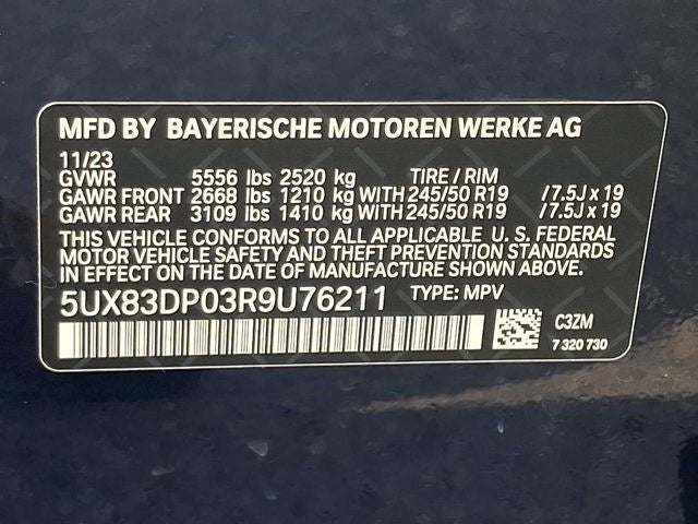 2024 BMW X3 M40i Sports Activity Vehicle