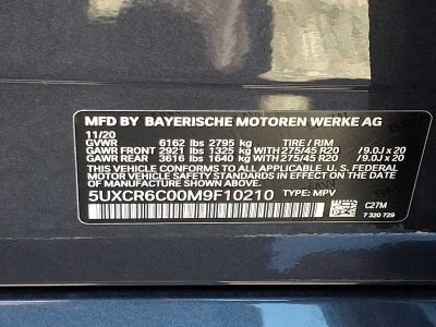 2021 BMW X5 xDrive40i Sports Activity Vehicle