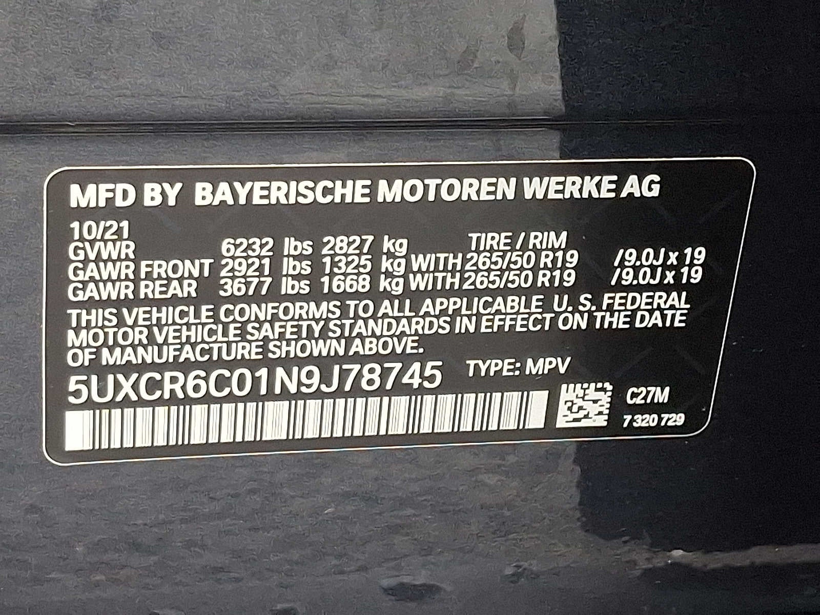 2022 BMW X5 xDrive40i Sports Activity Vehicle