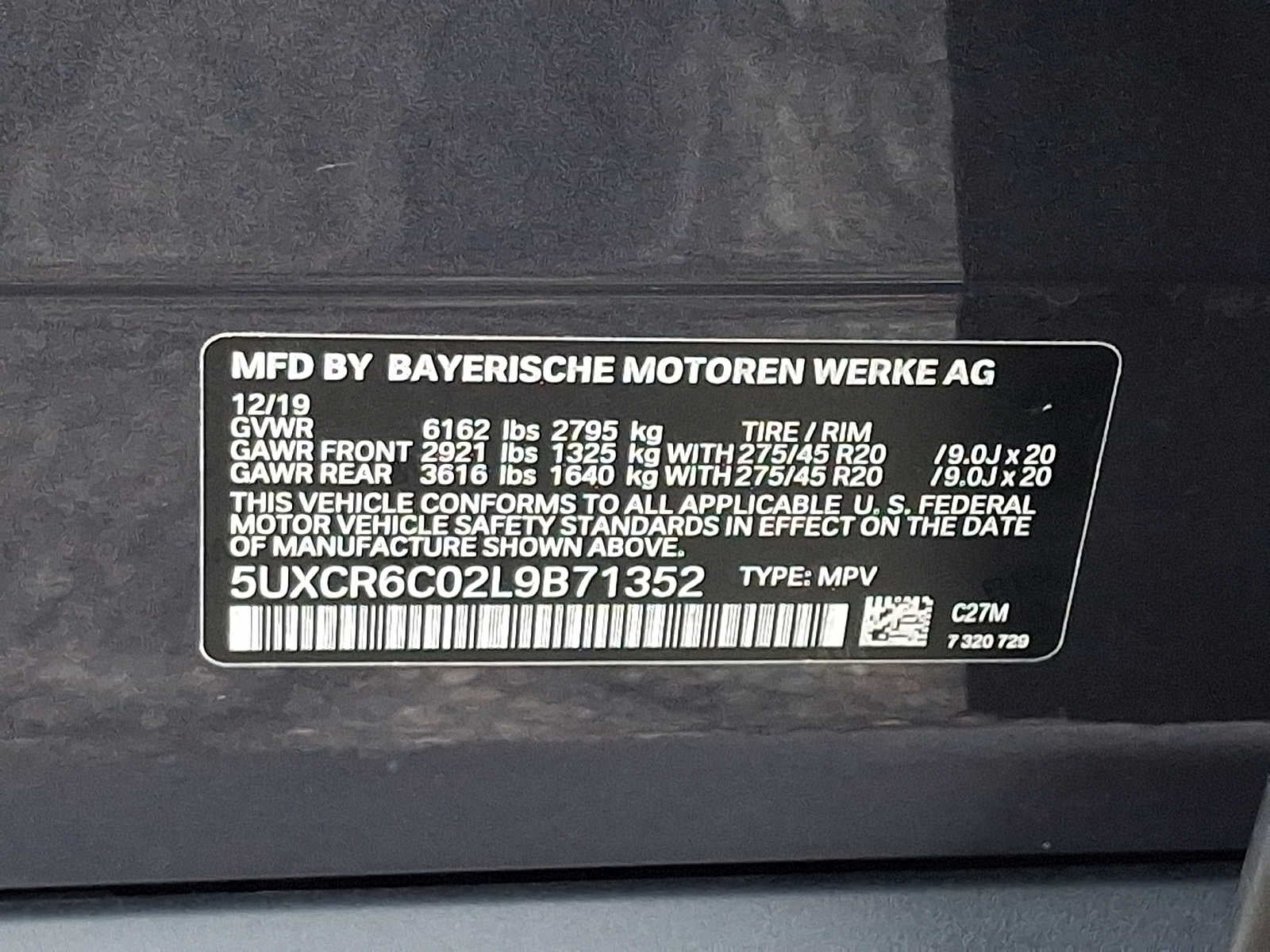 2020 BMW X5 xDrive40i Sports Activity Vehicle