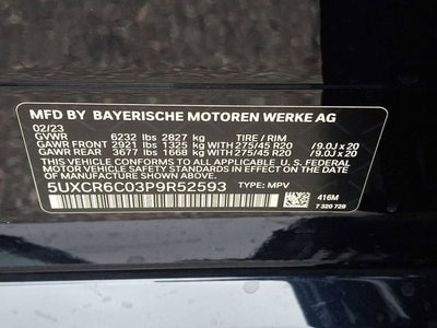 2023 BMW X5 xDrive40i Sports Activity Vehicle