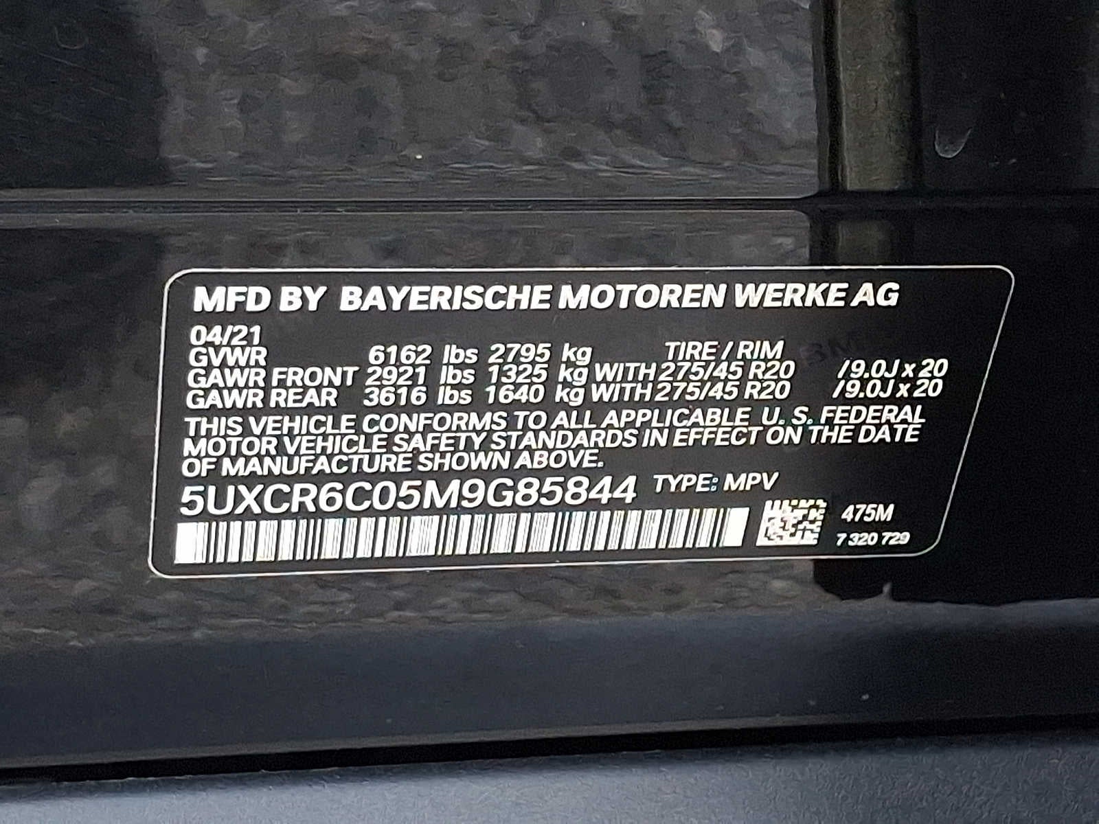 2021 BMW X5 xDrive40i Sports Activity Vehicle