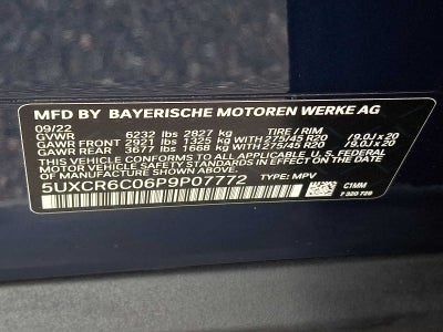 2023 BMW X5 xDrive40i Sports Activity Vehicle