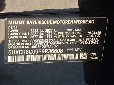 2023 BMW X5 xDrive40i Sports Activity Vehicle