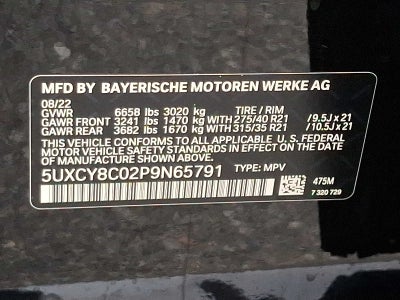 2023 BMW X6 M50i Sports Activity Coupe