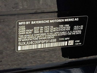 2023 BMW X5 M50i Sports Activity Vehicle