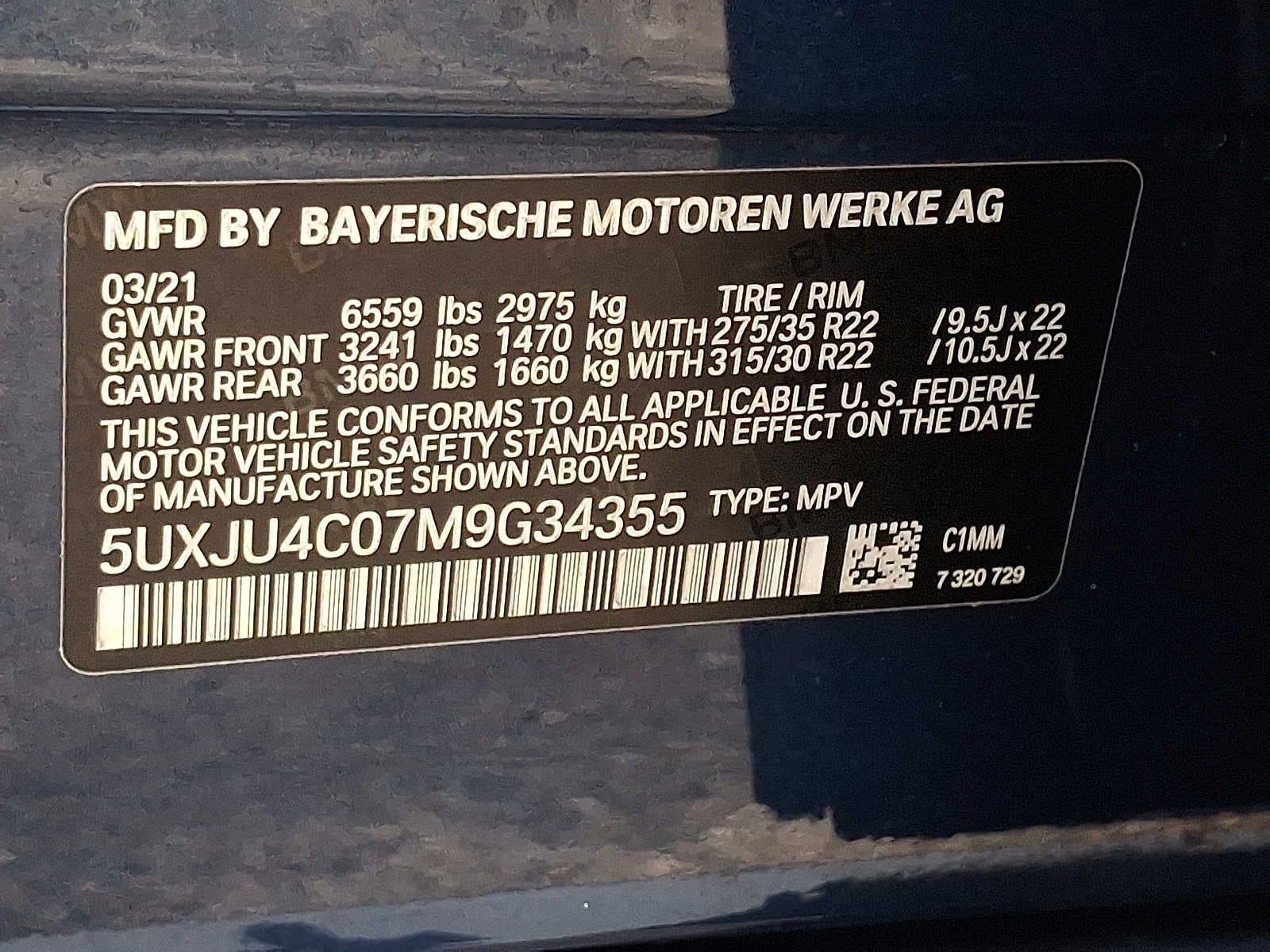 2021 BMW X5 M50i Sports Activity Vehicle