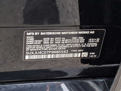 2023 BMW X5 M50i Sports Activity Vehicle