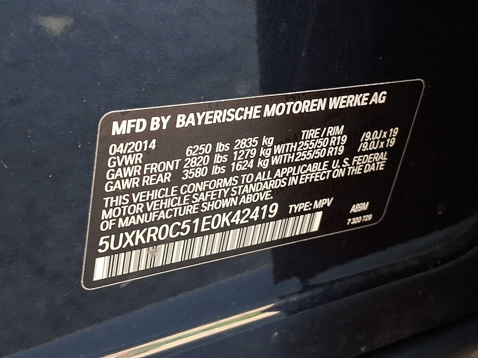 2014 BMW X5 AWD 4dr xDrive35i