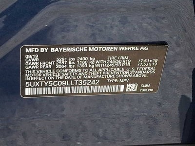 2020 BMW X3 xDrive30i Sports Activity Vehicle