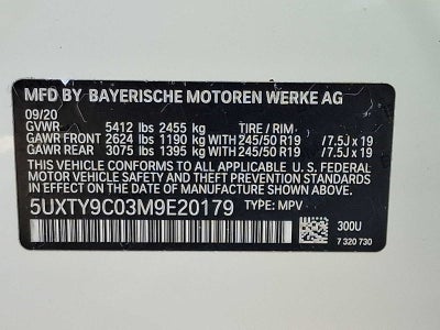 2021 BMW X3 M40i Sports Activity Vehicle