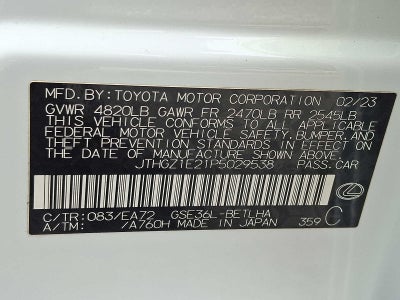 2023 Lexus IS IS 350 F SPORT AWD