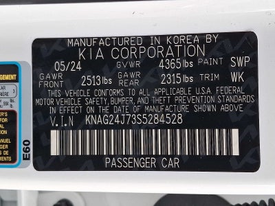 2025 Kia K5 LXS Auto FWD