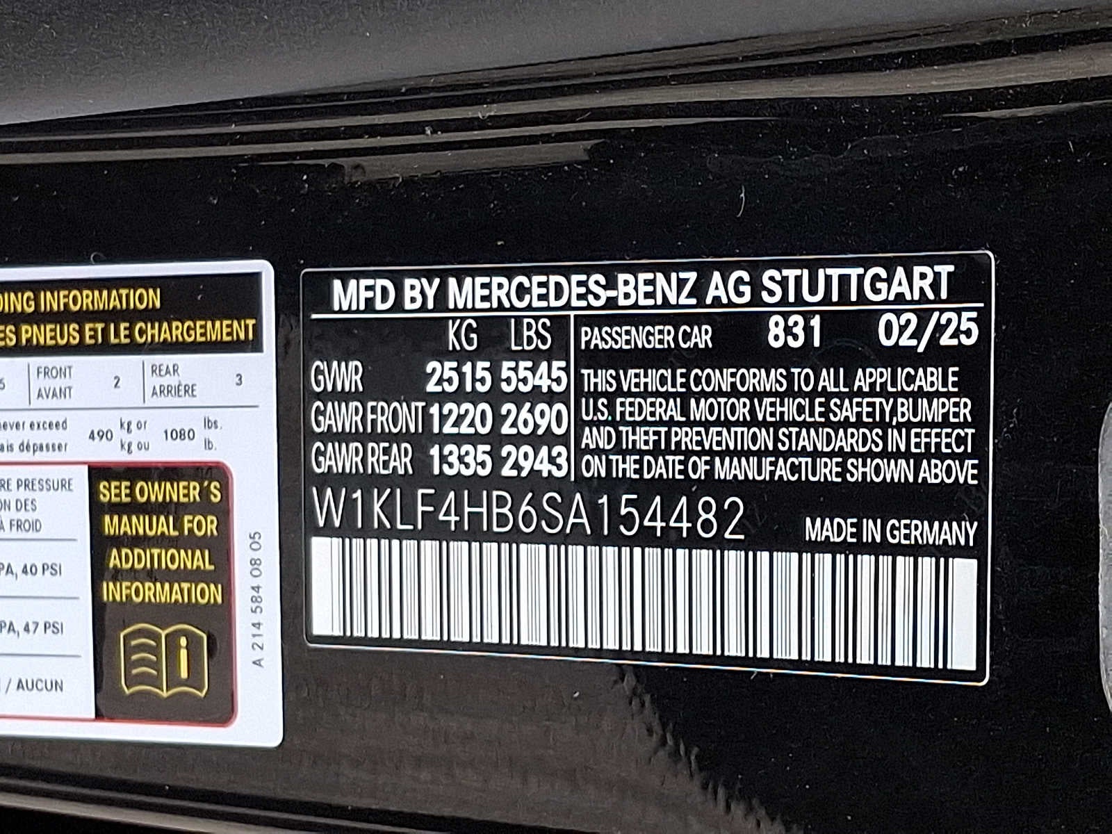 2025 Mercedes-Benz E-Class E 350 4MATIC® Sedan