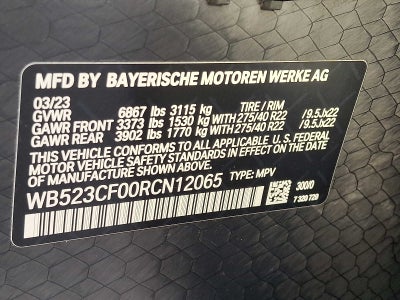 2024 BMW iX xDrive50 Sports Activity Vehicle