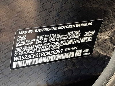 2024 BMW iX xDrive50 Sports Activity Vehicle