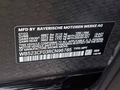 2024 BMW iX xDrive50 Sports Activity Vehicle