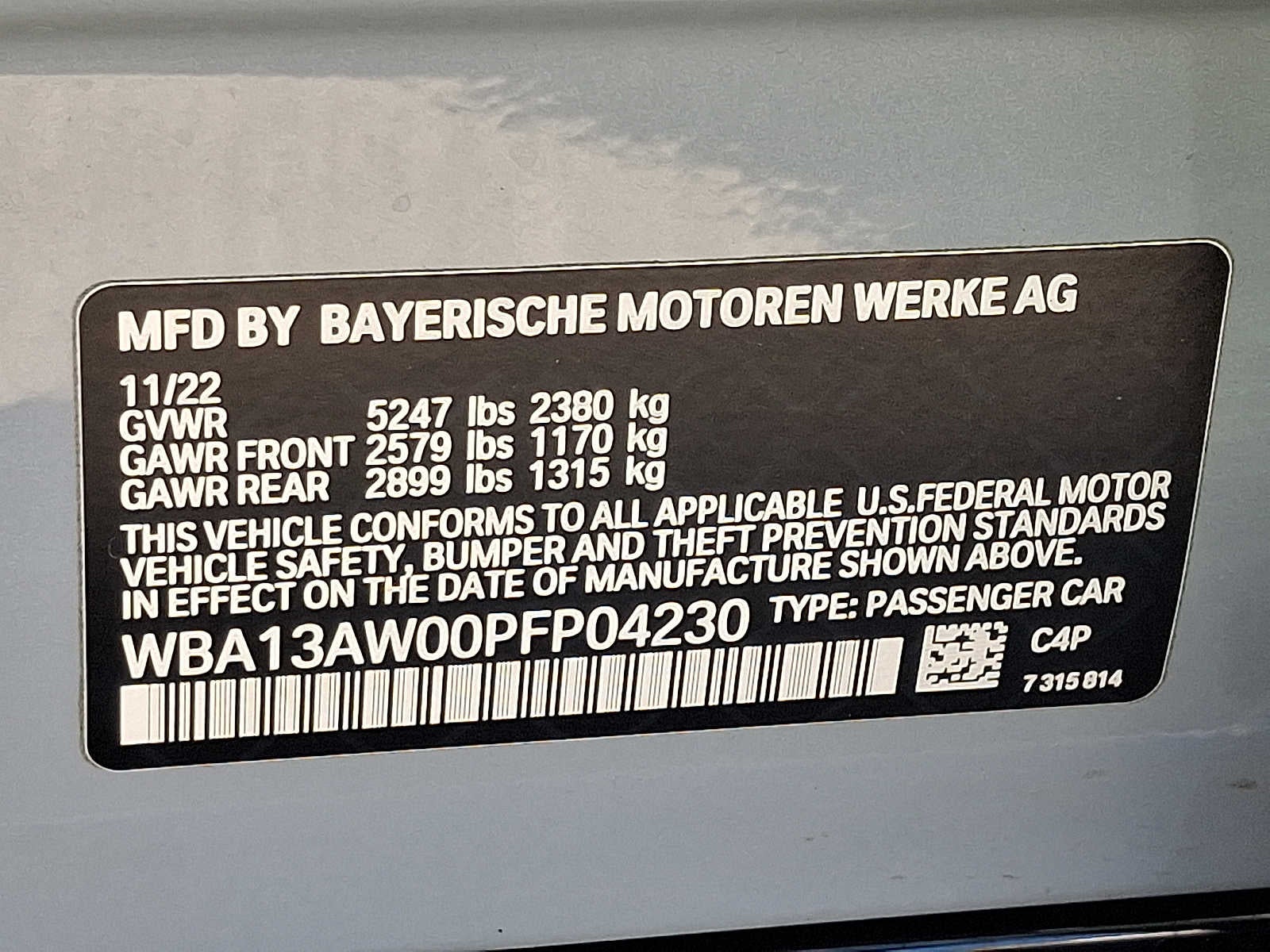 2023 BMW 4 Series M440i xDrive Gran Coupe