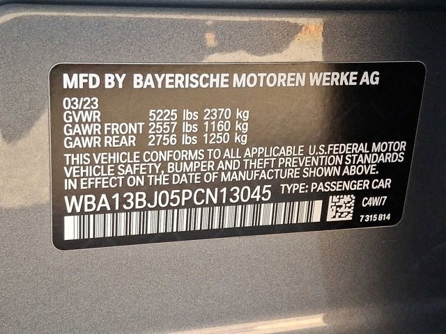 2023 BMW 5 Series 530i xDrive Sedan