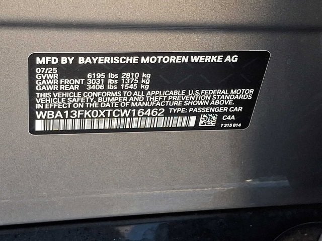 2026 BMW 5 Series 550e xDrive Sedan