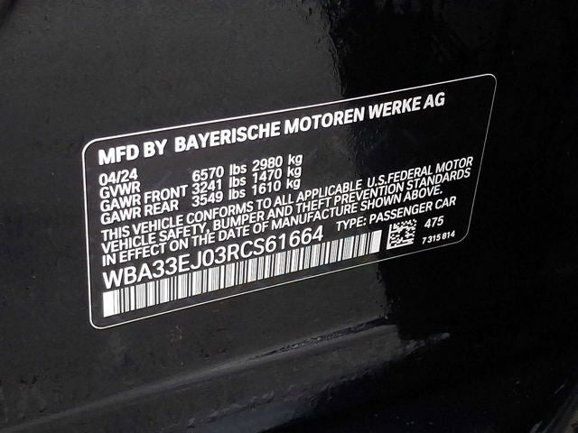 2024 BMW 7 Series 760i xDrive Sedan