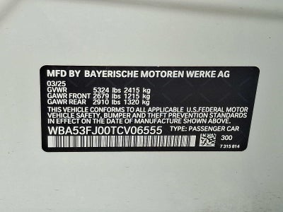 2026 BMW 5 Series 530i xDrive Sedan