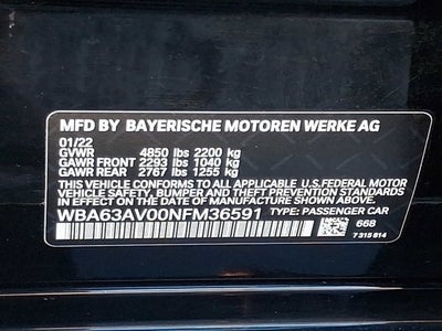 2022 BMW 4 Series 430i Gran Coupe